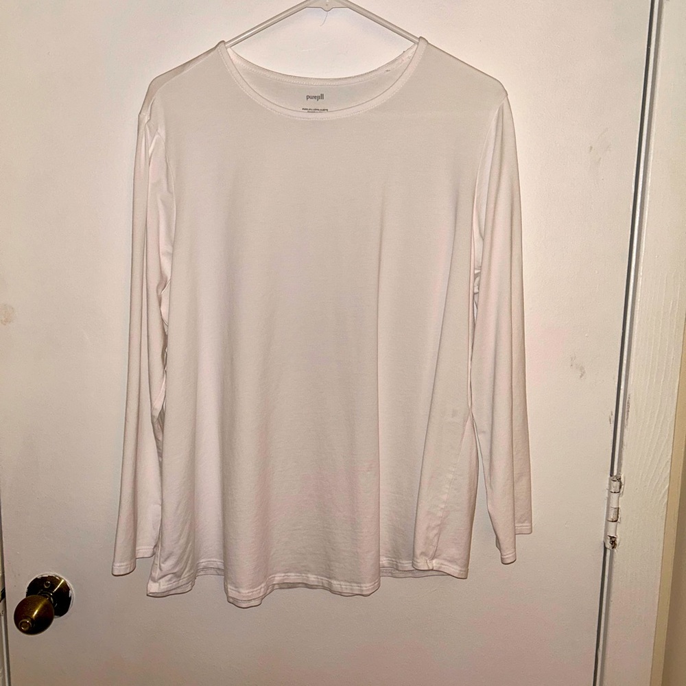 J. Jill (Pure Jill) shirttail tee. Size XL